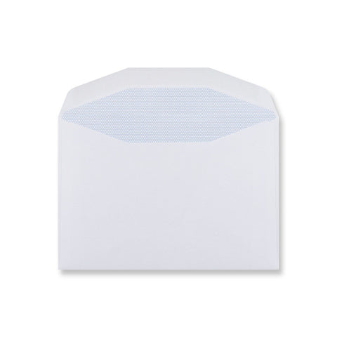 White Envelopes - Wallet Gummed - Envelope Kings