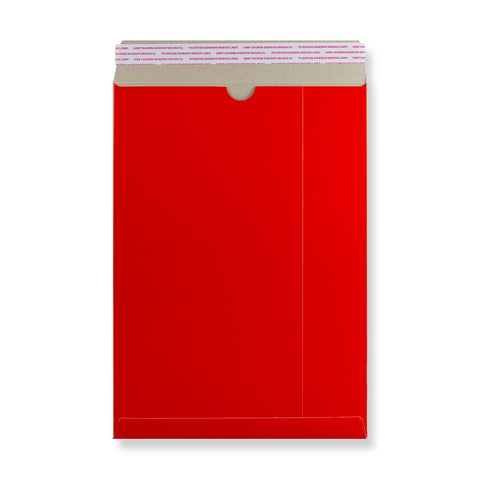 Red All Board Envelopes - Envelope Kings