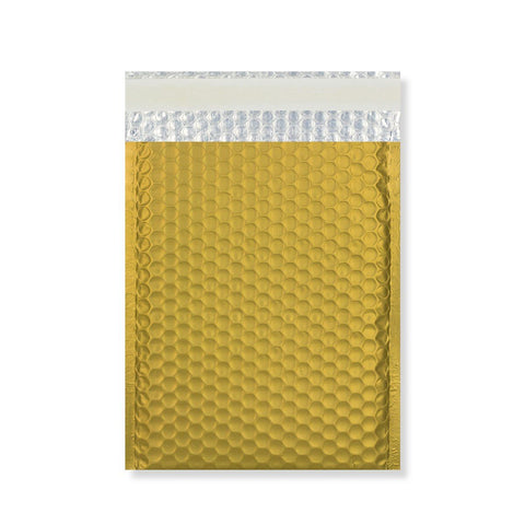 Gold Matt Bubble Bags - Envelope Kings