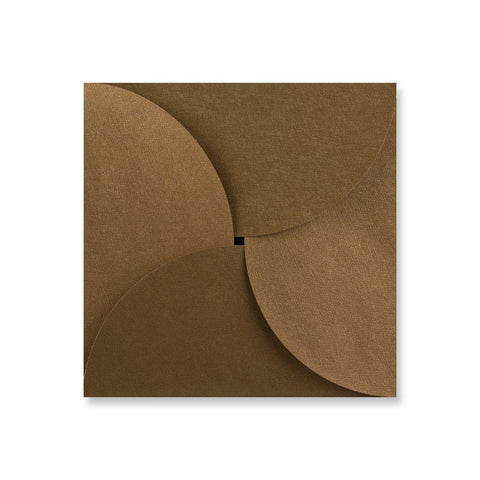 Bronze Pouchette Petal Envelopes