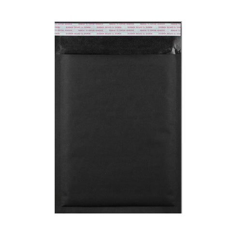 Black Kraft Bubble Bags Pocket Peel and Seal - Envelope Kings