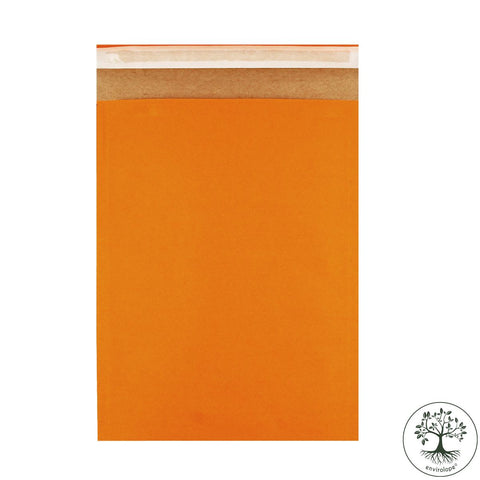 Orange Biodegradable Recyclable Mailing Bags