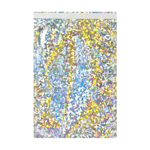 Holographic Gloss Metallic Foil Bags Pocket Peel and Seal - Envelope Kings