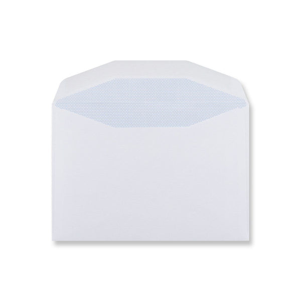 White Envelopes - Wallet Gummed - Envelope Kings