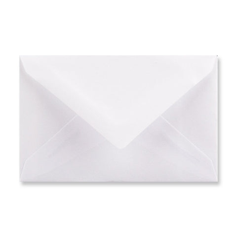 White Translucent Envelopes - Envelope Kings