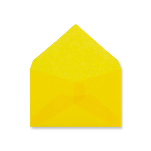 Yellow Translucent Envelopes - Envelope Kings