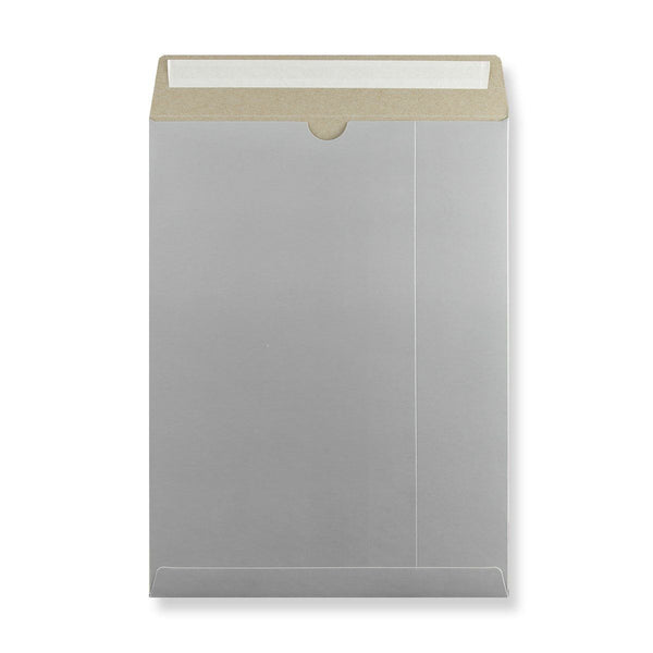 Silver All Board Envelopes - Envelope Kings