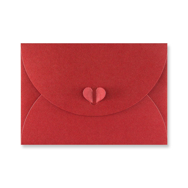 Cardinal Red Butterfly Envelopes