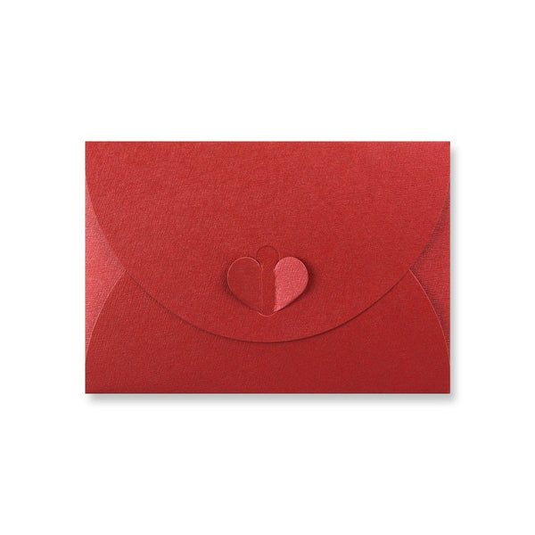 Cardinal Red Butterfly Envelopes
