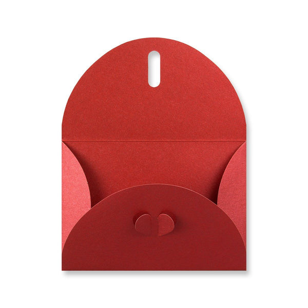 Cardinal Red Butterfly Envelopes