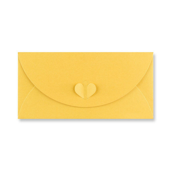 Golden Yellow Butterfly Envelopes