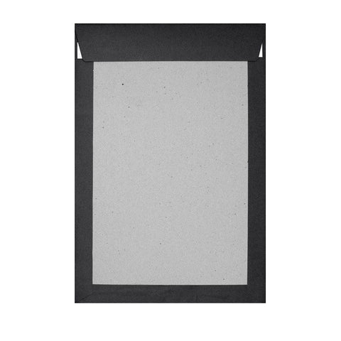 Black Board Back Pocket Peel & Seal - Envelope Kings