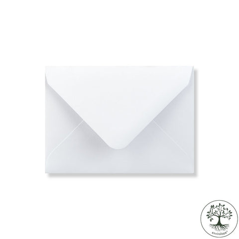 White Envelopes - Diamond Flap Gummed - Envelope Kings