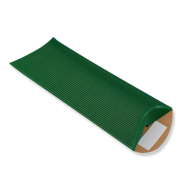 Green Pillow Boxes - Corrugated - Envelope Kings