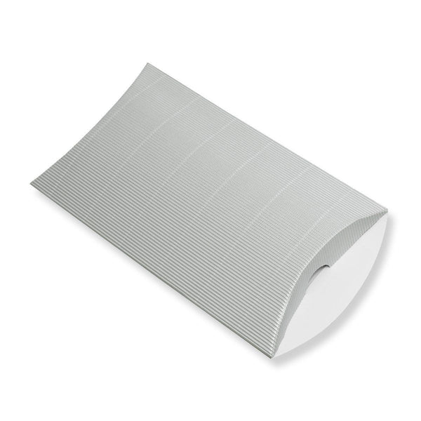 Silver Pillow Boxes - Corrugated - Envelope Kings