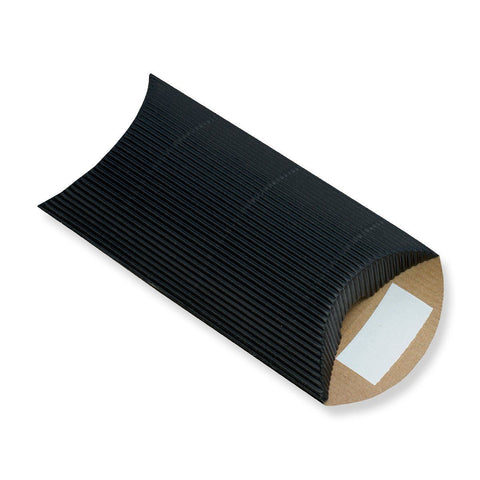 Black Pillow Boxes - Corrugated - Envelope Kings