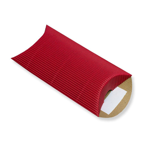 Red Pillow Boxes - Corrugated - Envelope Kings
