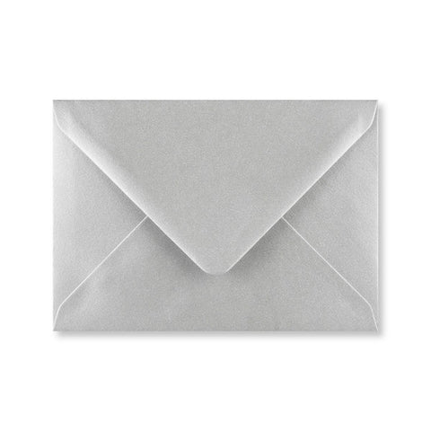 Metallic Silver Envelopes - Envelope Kings