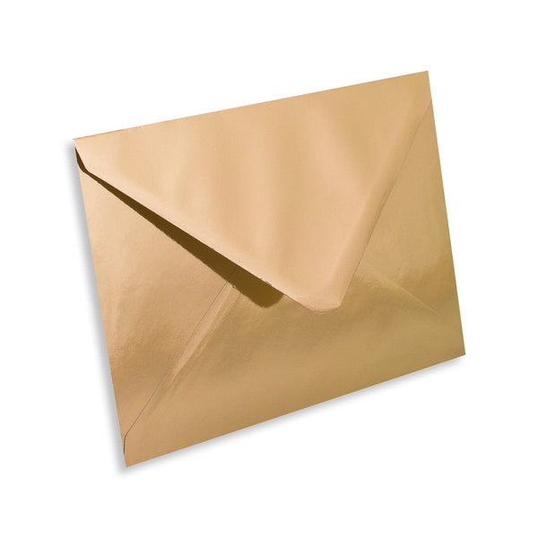 Gold Mirror Envelopes - Envelope Kings