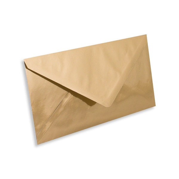 Gold Mirror Envelopes - Envelope Kings
