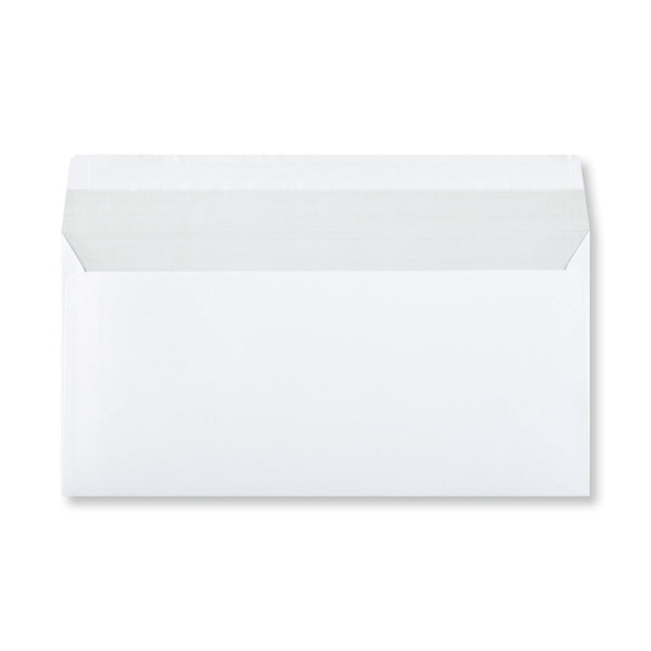 White Envelopes - Wallet Peel and Seal (Opaqued) - Envelope Kings