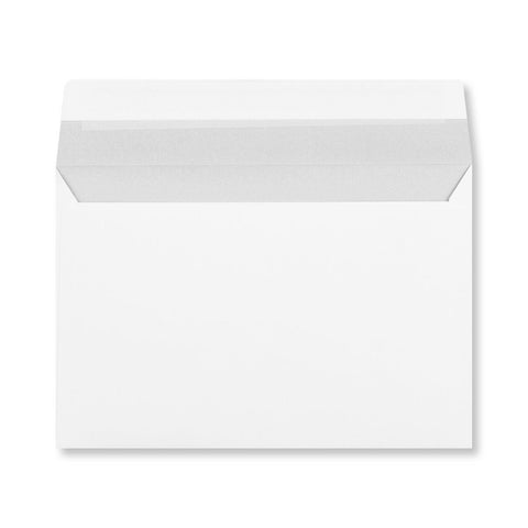 White Envelopes - Wallet Peel and Seal (Opaqued) - Envelope Kings