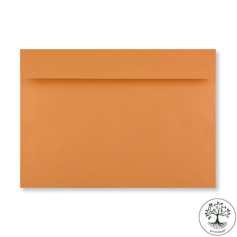 Tangerine Orange Envelopes by Clariana - Envelope Kings