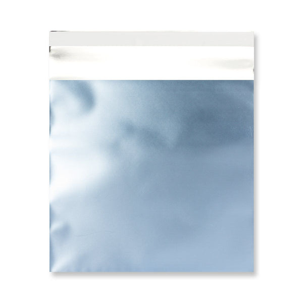 Ice Blue Matt Foil Bags - Envelope Kings