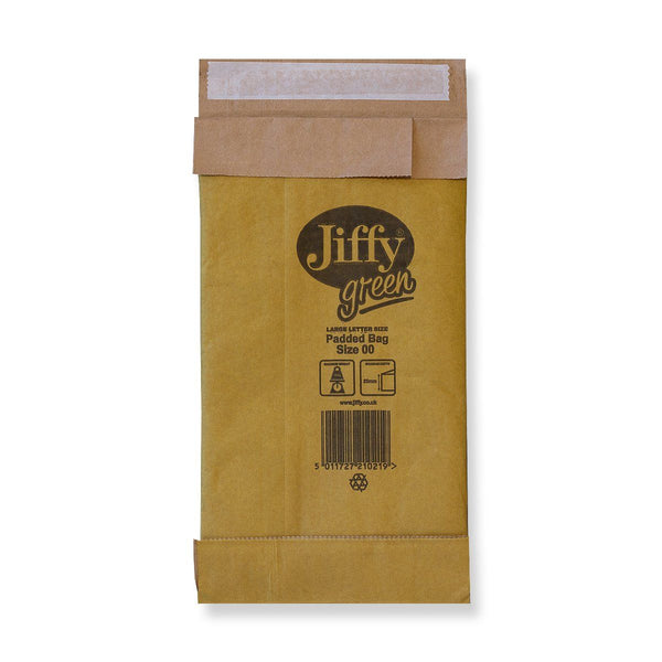 JIFFY 'GREEN' HEAVY DUTY PADDED BAGS ALL SIZES PB0 1 2 3 4 5 6 MULTILISTING +24h - Envelope Kings