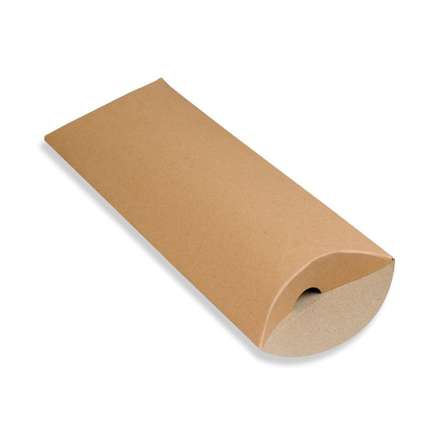 Manilla Kraft Pillow Box - Recycled - Envelope Kings