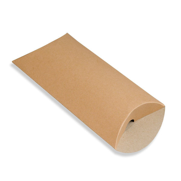 Manilla Kraft Pillow Box - Recycled - Envelope Kings