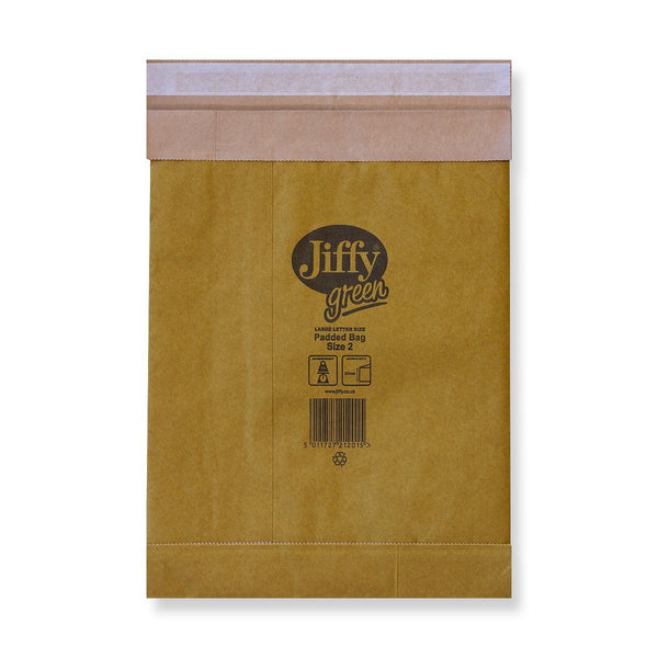 JIFFY 'GREEN' HEAVY DUTY PADDED BAGS ALL SIZES PB0 1 2 3 4 5 6 MULTILISTING +24h - Envelope Kings