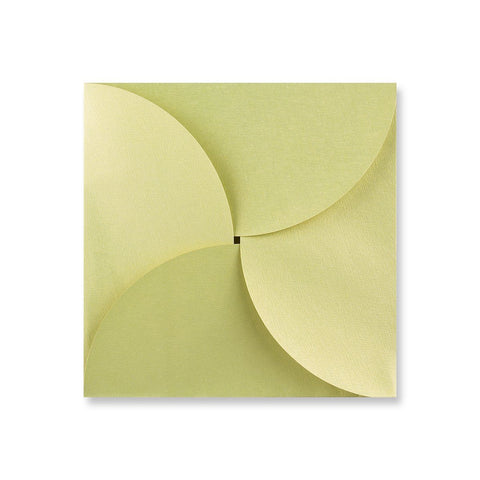 Bean Green Pouchette Petal Envelopes
