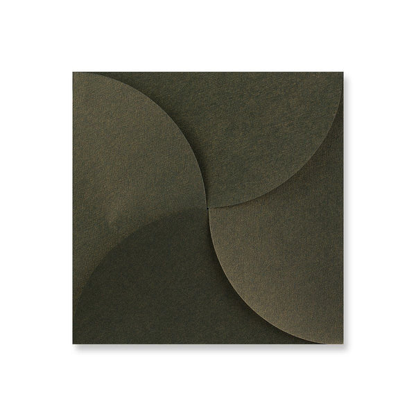 Champagne Green Pouchette Petal Envelopes