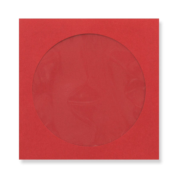 Dark Red CD Envelopes - Envelope Kings