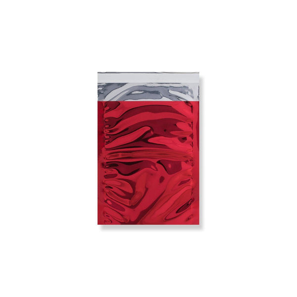 Red Gloss Foil Bags - Envelope Kings