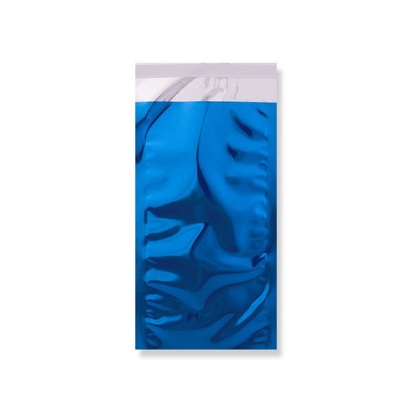 Blue Gloss Foil Bags - Envelope Kings