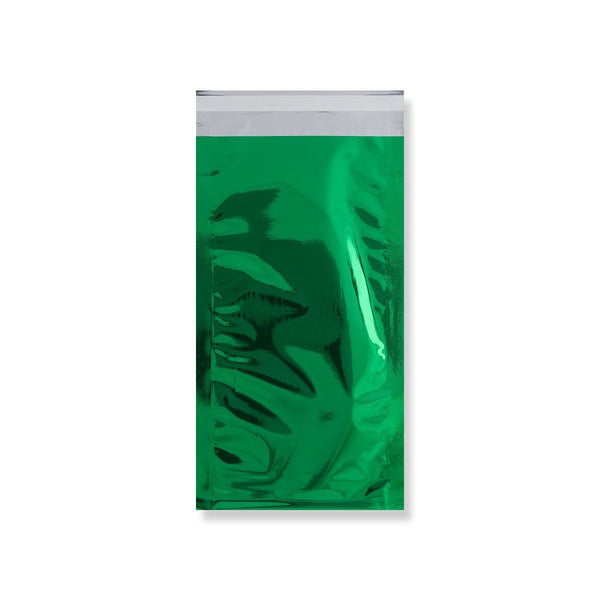 Green Gloss Foil Bags - Envelope Kings