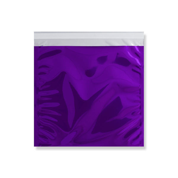 Purple Gloss Foil Bags - Envelope Kings