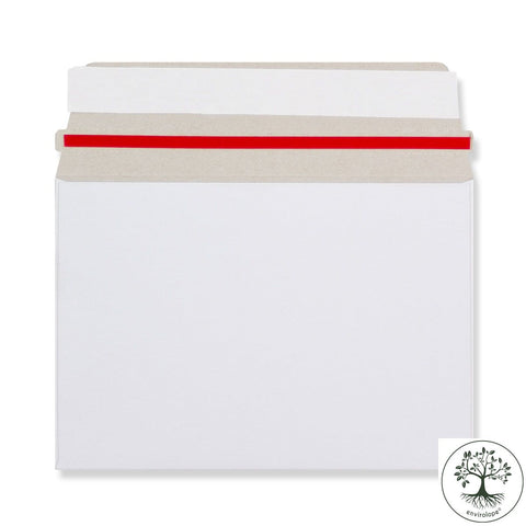 White All Board Envelopes - Wallet Style - Envelope Kings