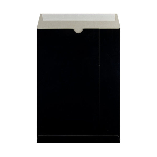 Black All Board Pocket Peel & Seal - Envelope Kings