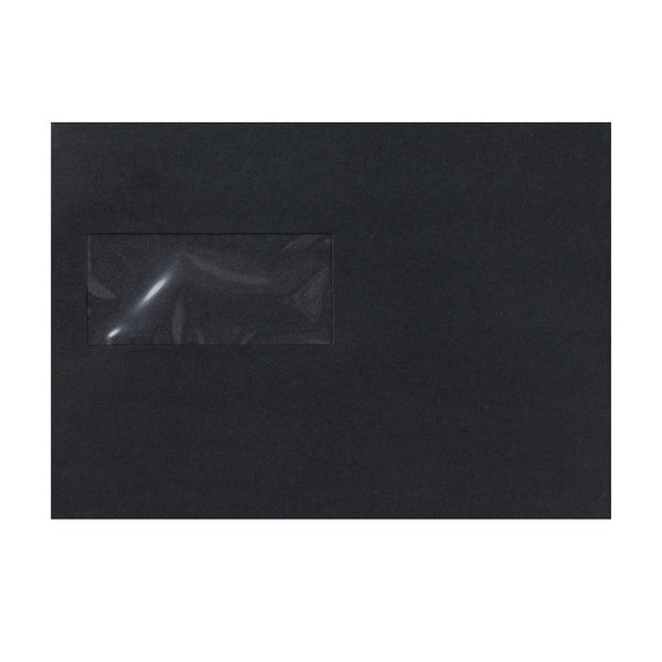 Black Post Marque Peel & Seal - Envelope Kings
