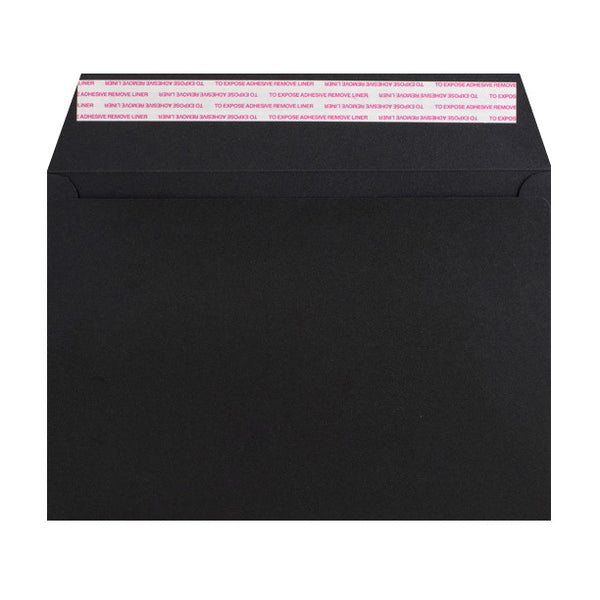 Black Post Marque Peel & Seal - Envelope Kings