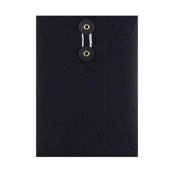 Black String and Washer Envelopes - Envelope Kings