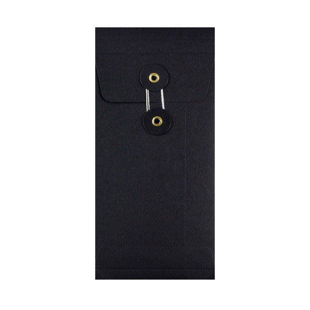 Black String and Washer Envelopes - Envelope Kings
