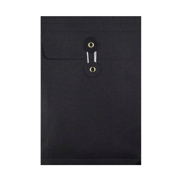 Black String and Washer Envelopes - Envelope Kings