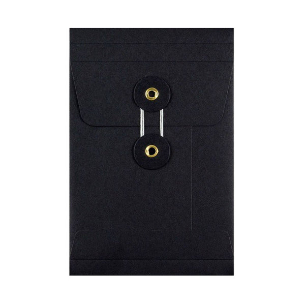Black String and Washer Envelopes - Envelope Kings