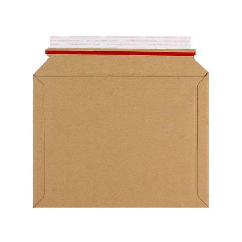 Brown Capacity Book Mailers Peel & Seal with Easy Open Red Rippa Strip - Envelope Kings