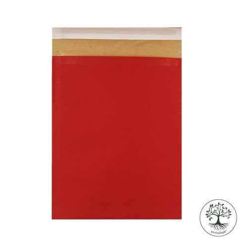 Red Biodegradable Recyclable Mailing Bags