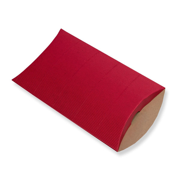 Red Pillow Boxes - Corrugated - Envelope Kings